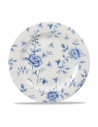 Plato Llano Rose Chintz - Azul