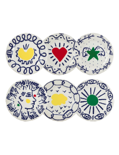 Set de 6 Platos de Postre L'Archipel Sentimental