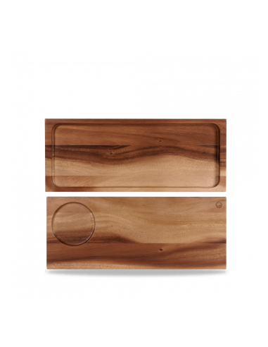 Tabla de Servir de Madera Acacia