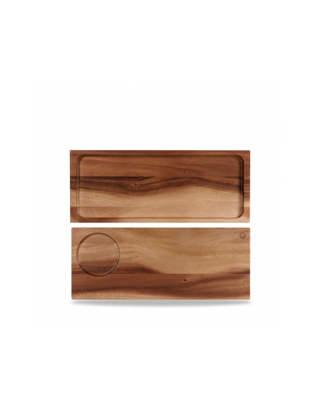 Tabla de Servir de Madera Acacia