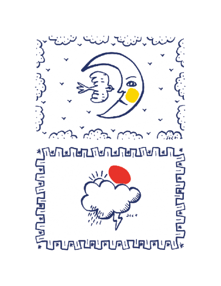Set de 2 Individuales L'Archipel Sentimental