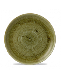 Plato Llano Stonecast - Verde