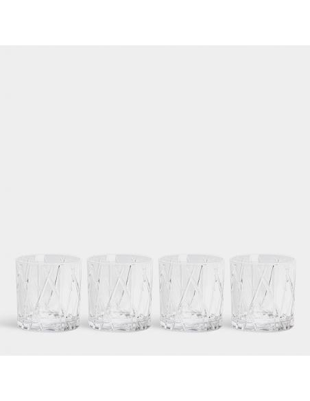 Set de 4 Vasos Old Fashioned City