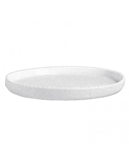 Plato Ovalado Paderno - Blanco