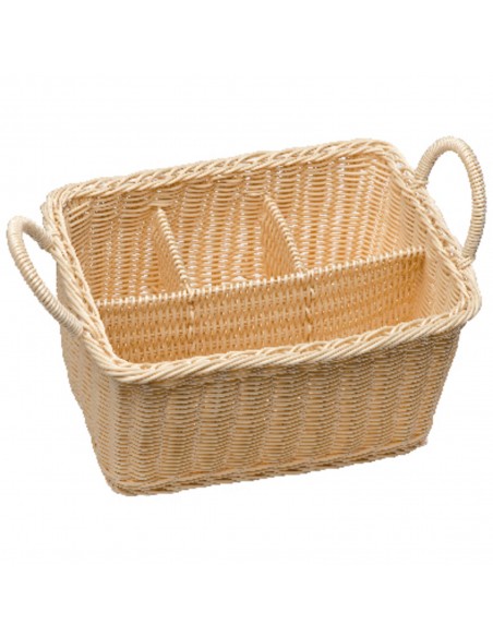 Cesta para Cubiertos - Beige