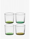 Set de 4 Vasos Cortos Coro - Lagoon