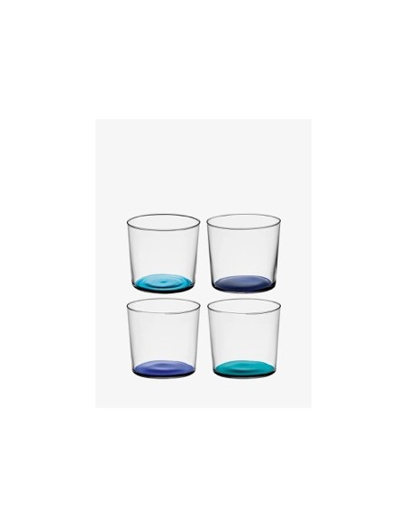 Set de 4 Vasos Cortos Coro - Leaf