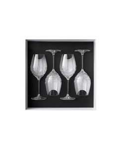 Set de 4 Copas de Agua Newport Twist