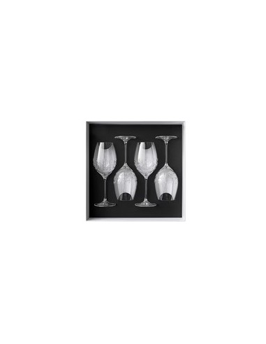 Set de 4 Copas de Agua Newport Twist