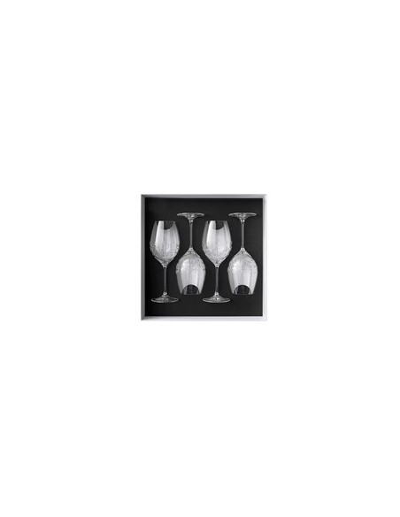Set de 4 Copas de Agua Newport Twist