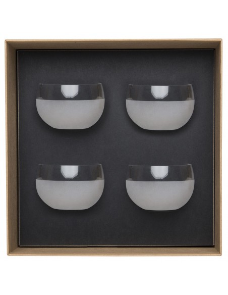 Set de 4 Frosted Bowls Oslo