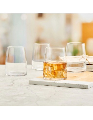 Set de 4 Vasos de Whisky Cora