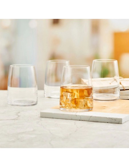 Set de 4 Vasos de Whisky Cora