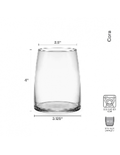 Set de 4 Vasos de Whisky Cora 2