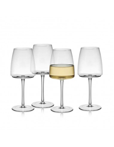 Set de 4 Copas de Vino Blanco Cora