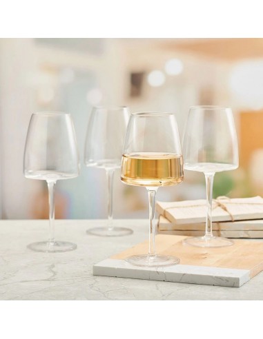 Set de 4 Copas de Vino Blanco Cora