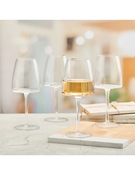 Set de 4 Copas de Vino Blanco Cora