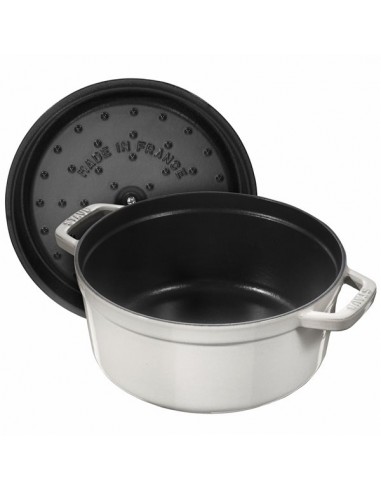 Olla La Cocotte Redonda Blanca - Pequeña