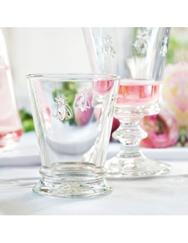 Set de 6 Vasos Cortos Abeja