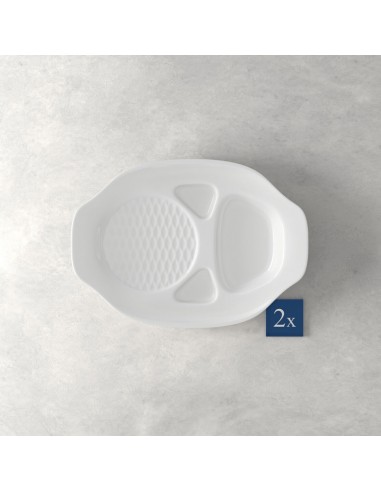 Set de 2 Platos para Hamburguesa BBQ Passion
