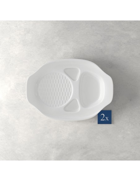 Set de 2 Platos para Hamburguesa BBQ Passion