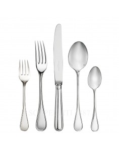 Set de 5 Cubiertos Albi Silver Plated