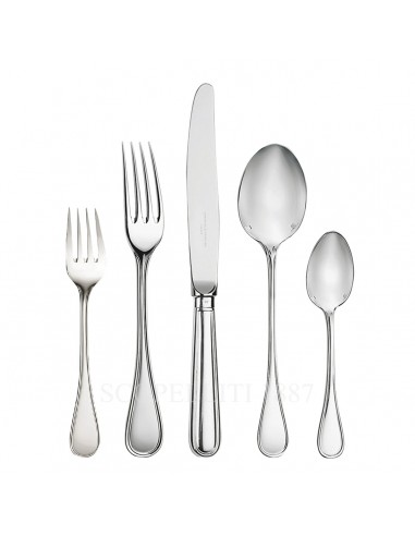 Set de 5 Cubiertos Albi Silver Plated