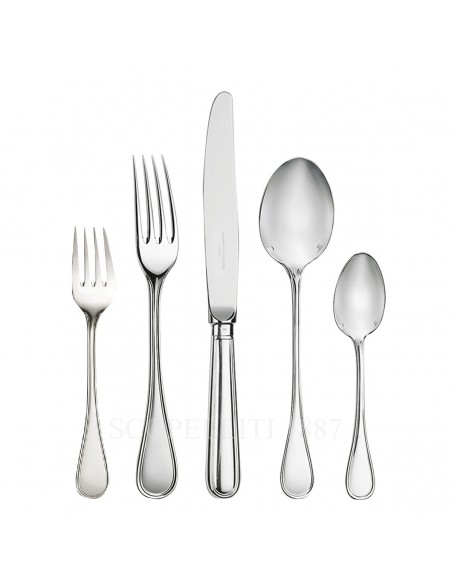 Set de 5 Cubiertos Albi Silver Plated