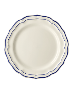 Set de 4 Platos Llanos - Filet Cobalt