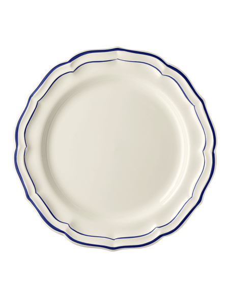 Set de 4 Platos Llanos - Filet Cobalt