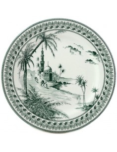 Set de 4 Platos de Postre - Dépareillées vert