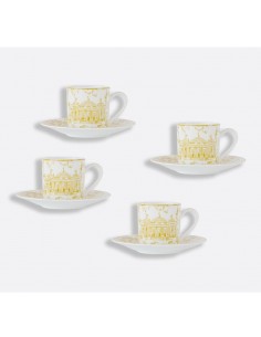 Set de 4 Tazas de Café Tout Paris