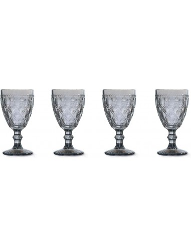 Set de 4 Copas Goblets - Azul