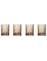 Set de 4 Vasos de Agua - Ambar