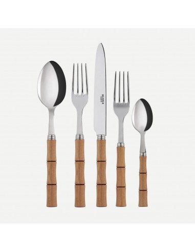 Set de 5 Piezas Bambu Prensada