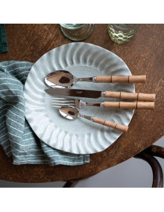 Set de 5 Piezas Bambu Prensada 2