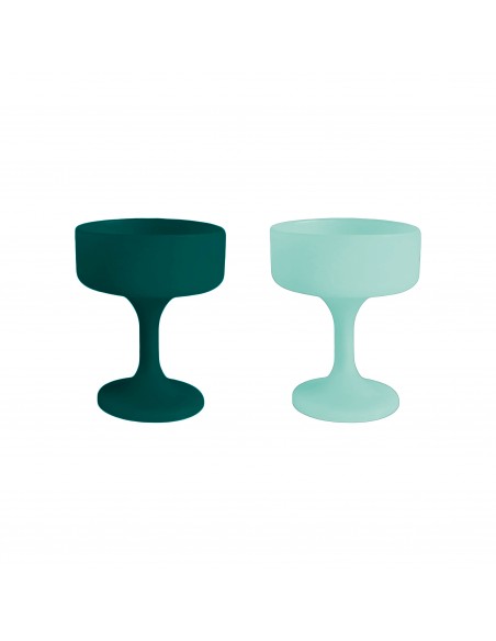 Set de 2 Vasos Cocktail Mist & Ink