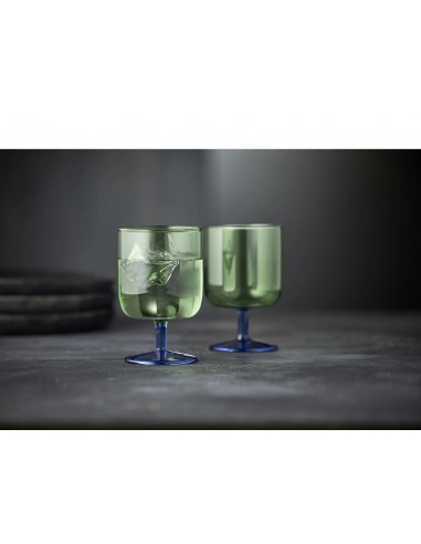 Set de 2 Copas de Vino Torino - Verde