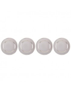 Set de 4 Platillos Silver