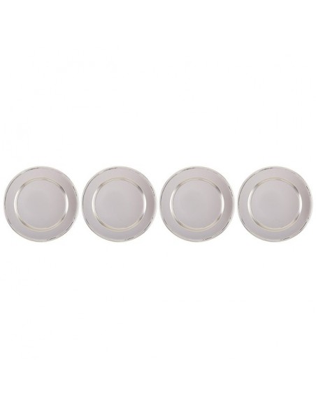 Set de 4 Platillos Silver