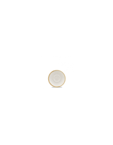 Taza y Platillo de Espresso Stonecast - Blanco
