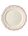 Set de 4 Platos Llanos Filet Rouge