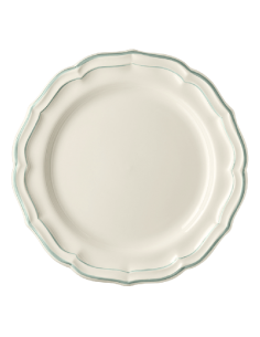 Set de 4 Platos Llanos Filet Celadon