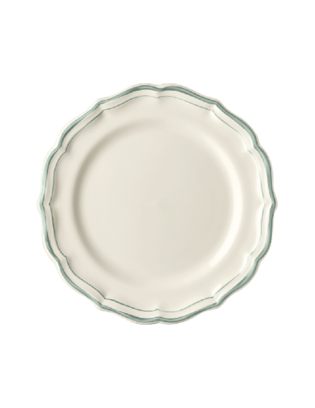 Set de 4 Platos de Postre Filet Celadon