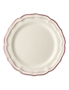 Set de 4 Platos Llano Filet Pivoine
