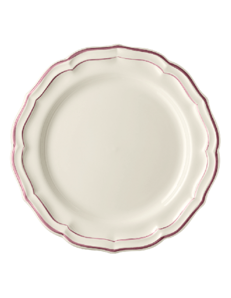 Set de 4 Platos Llano Filet Pivoine