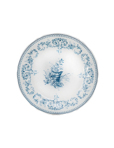 Set de 4 Platos de Postre Oiseau Dépareillées Bleu