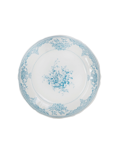Set de 4 Platos de Postre Fleurs Dépareillées Bleu