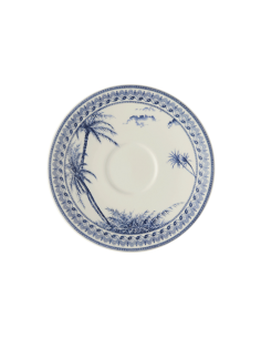 Set de 2 Tazas/Platos de Café Dépareillées Bleu 2