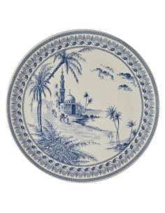 Plato de Cake Dépareillées Bleu